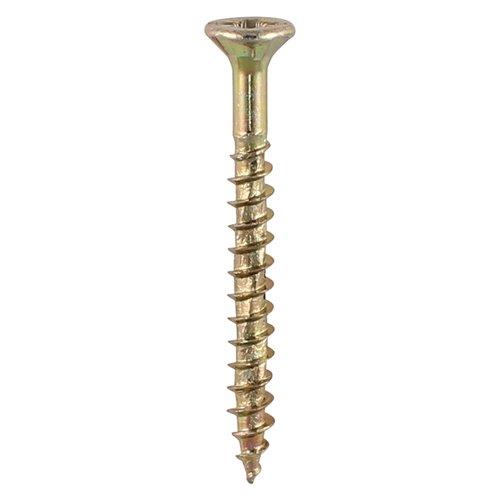 TIMco 3.5 x 12mm Pozi Csk Velocity Premier Woodscrews YZP (Box of 200)