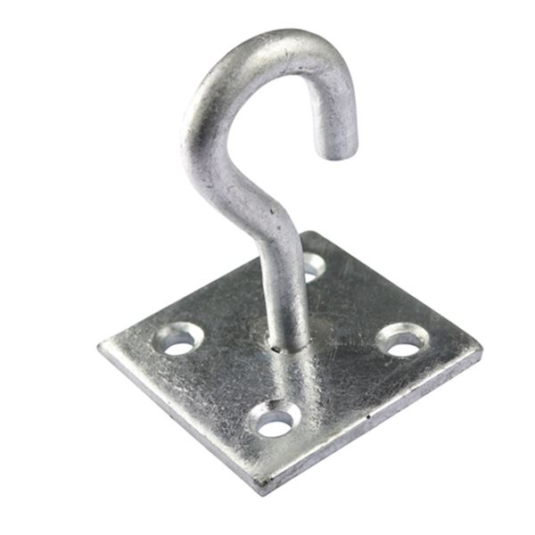 Taurus 2" Hook On A Plate - Galv