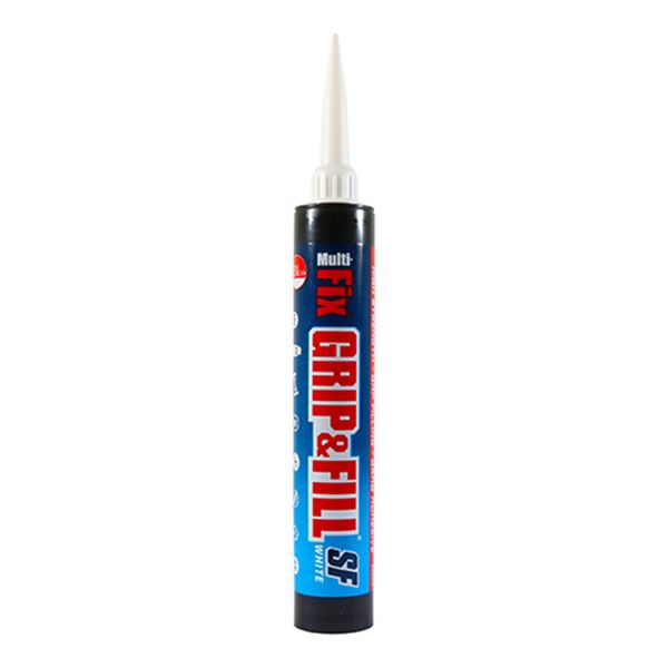 TIMco Multi-Fix Grip & Fill - Solvent Free - White - 350ml