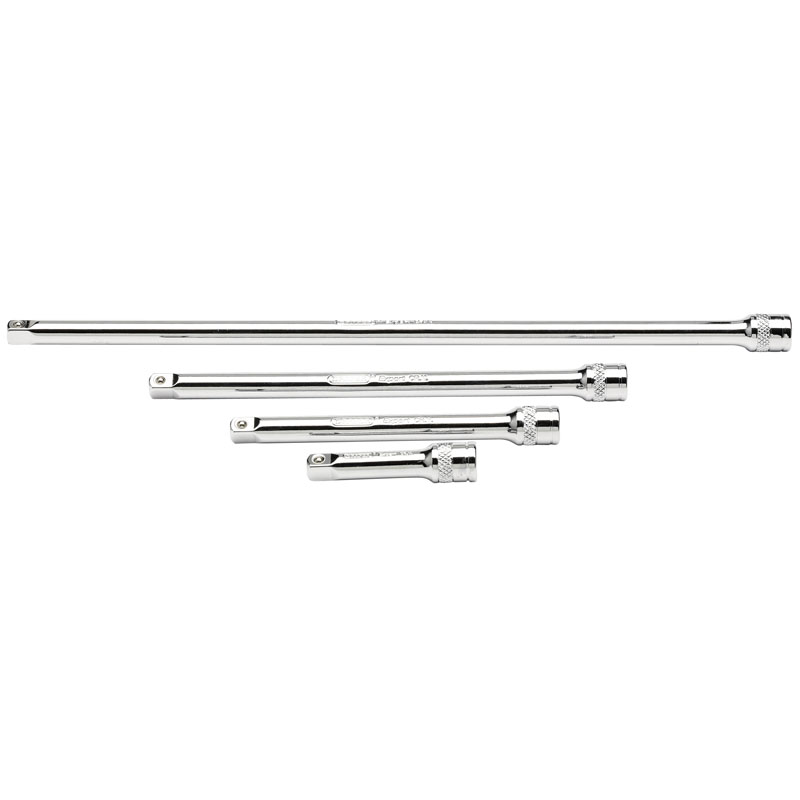 DRAPER 1/4" Square Drive Extension Bar Set (4 Piece) 16765