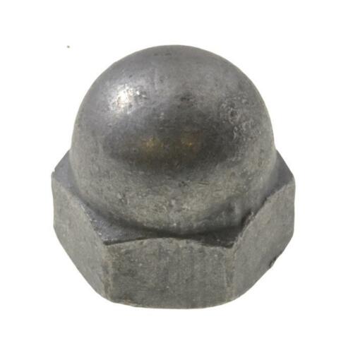 M20 Hexagon Dome Nuts  Mild Steel  Galvanised  DIN  1587