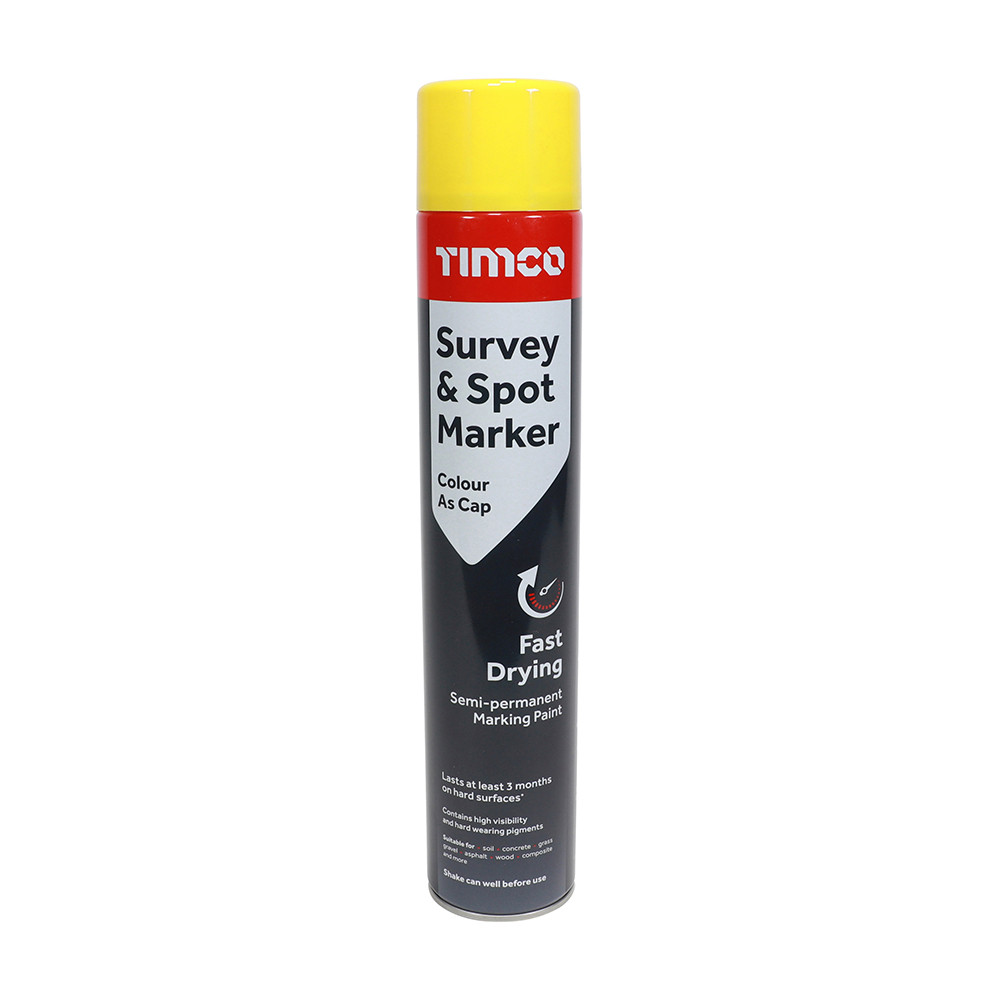 TIMco Survey & Spot Marker - Yellow