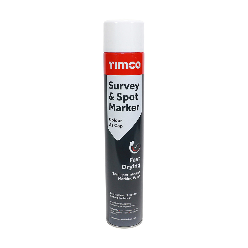 TIMco Survey & Spot Marker - White
