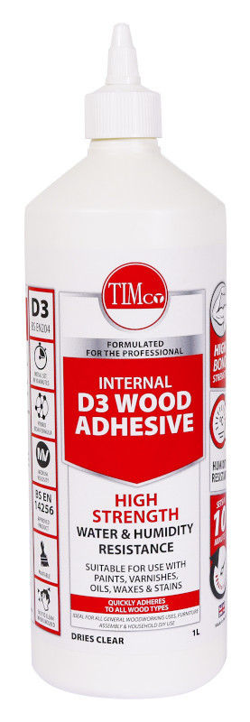 TIMco Internal D3 Wood Adhesive 1L
