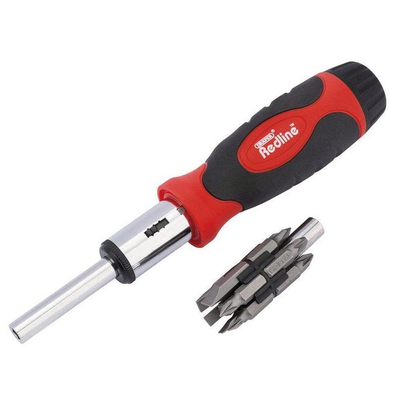 DRAPER REDLINE 14 IN 1 RATCHET DRIVER