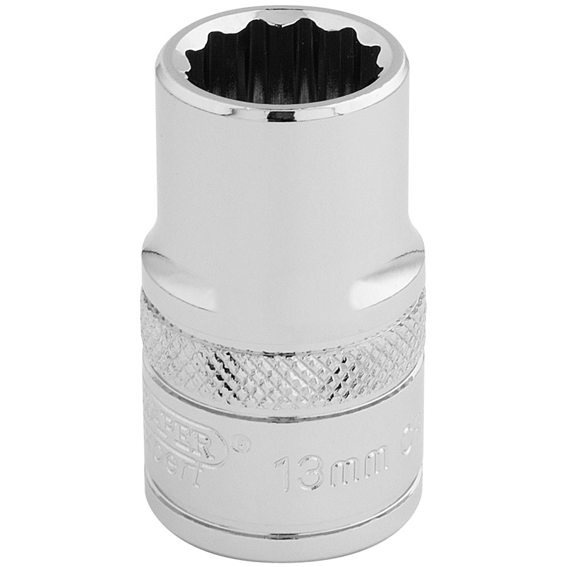 DRAPER Expert 13mm 1/2" Square Drive Hi-Torq® 12 Point Socket  33105