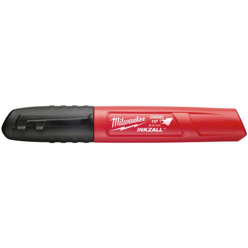 Milwaukee Inkzall™ Chisel Pointer Marker Black