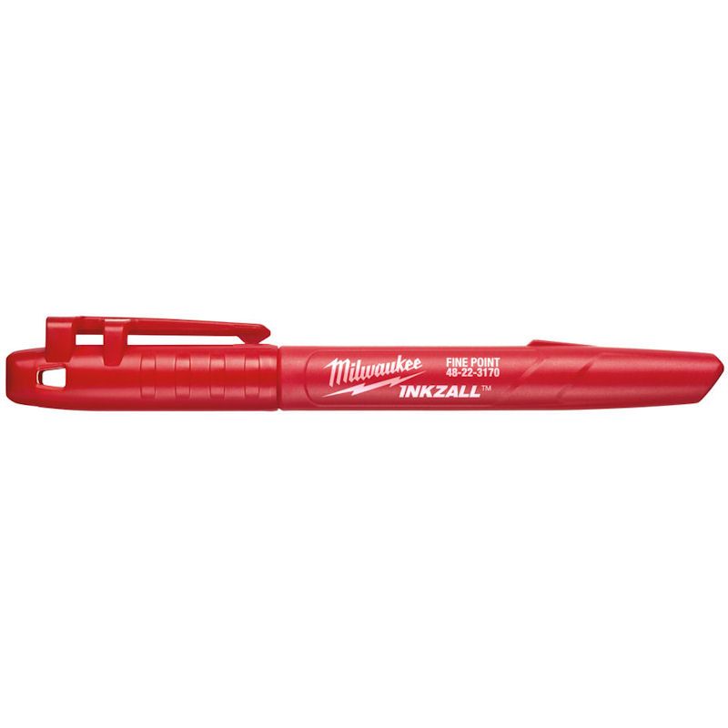 Milwaukee Inkzall™ Fine Tip Marker Red