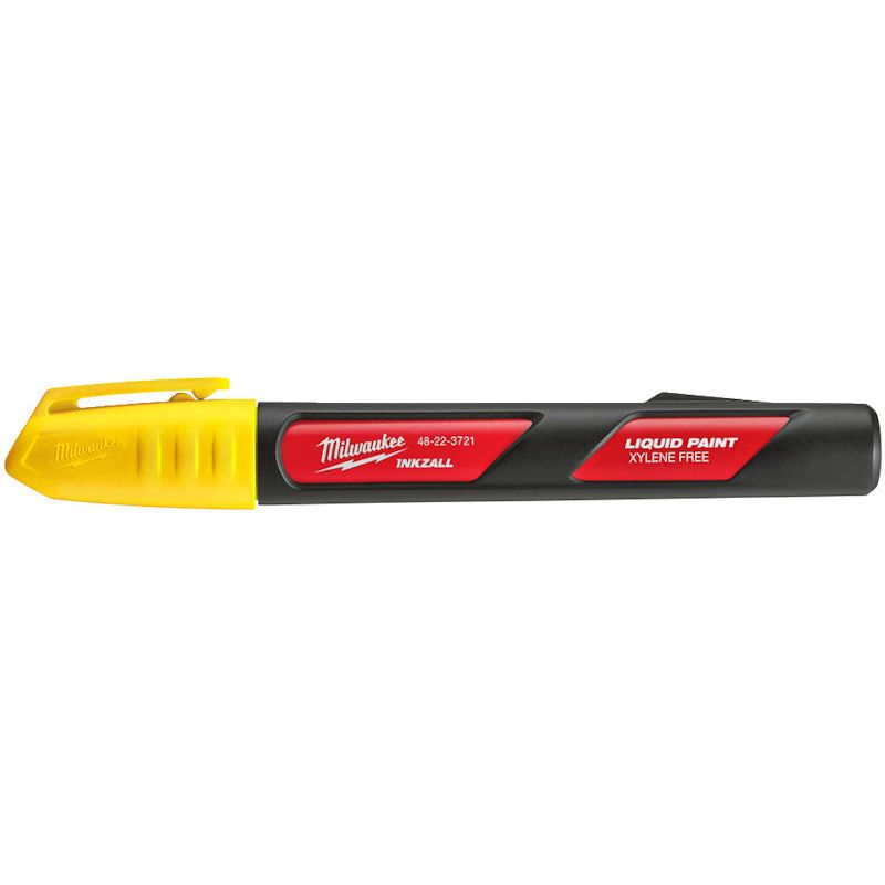 Milwaukee Inkzall™ Liquid Paint Marker Yellow