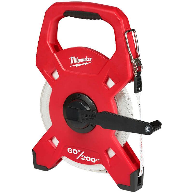 Milwaukee Fibreglass Long Tapes - 60m (200ft)