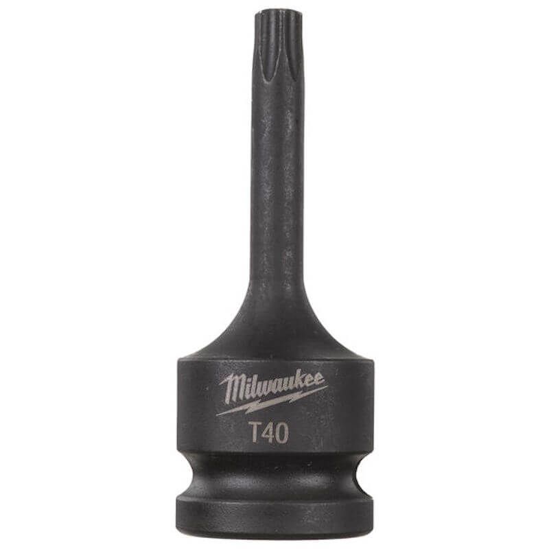 Milwaukee Shockwave Torx Bit 1/2" Socket - T40