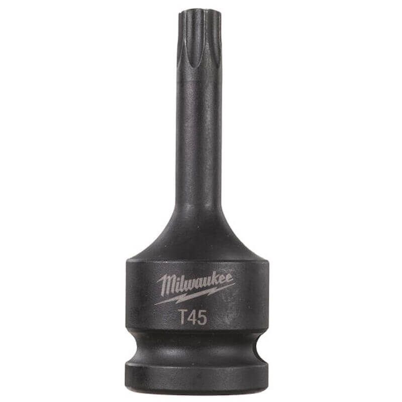 Milwaukee Shockwave Torx Bit 1/2" Socket - T45