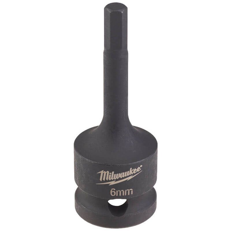 Milwaukee Shockwave Hex Bit 1/2" Socket – 6mm