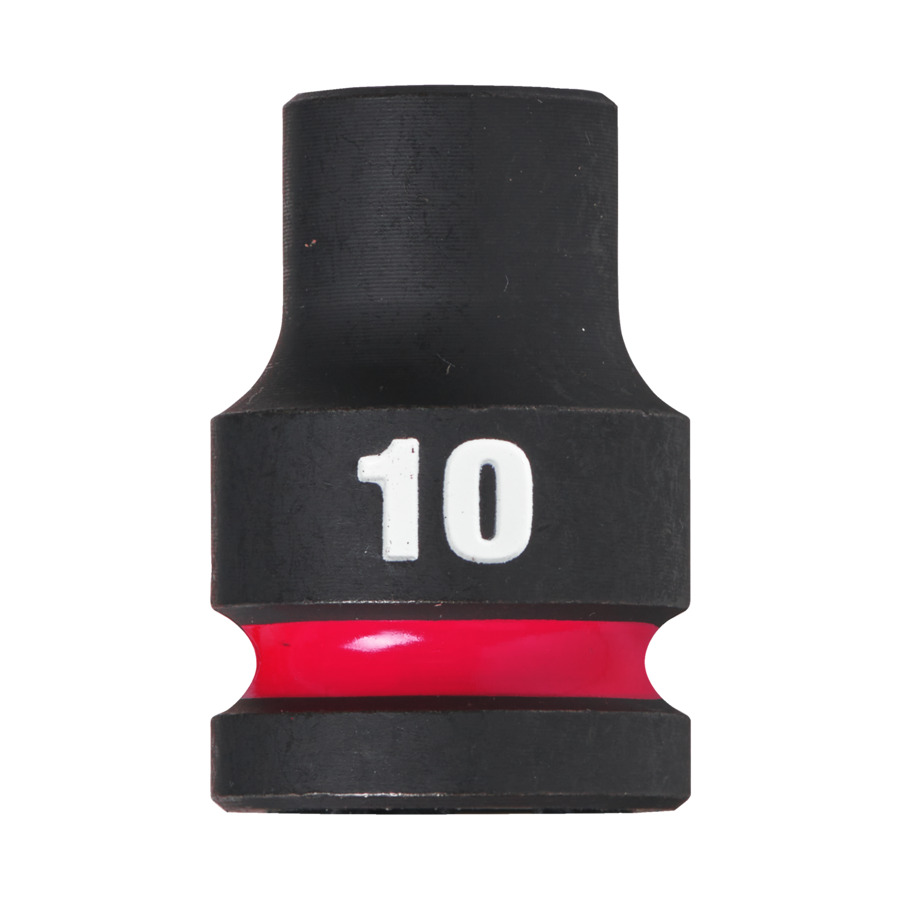 Milwaukee Shockwave Hex Impact Socket ½” Standard 10mm – 1pc