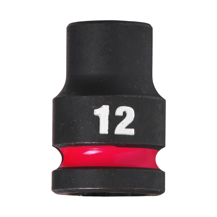 Milwaukee Shockwave Hex Impact Socket ½” Standard 12mm – 1pc