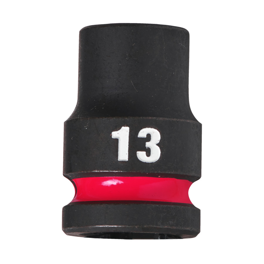Milwaukee Shockwave Hex Impact Socket ½” Standard 13mm – 1pc