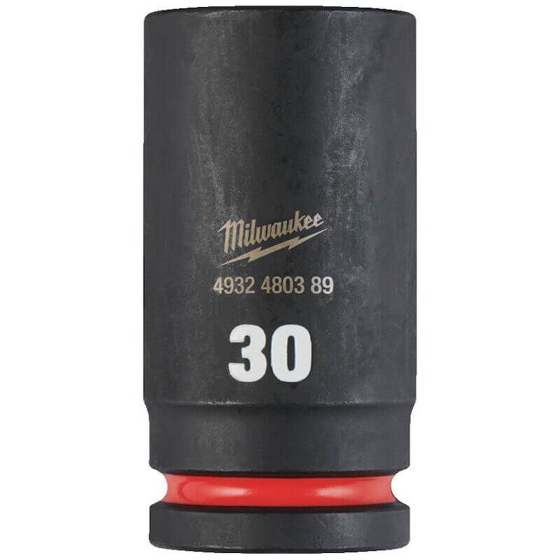 Milwaukee Shockwave Hex Impact Socket 3/4” Deep 30mm – 1pc