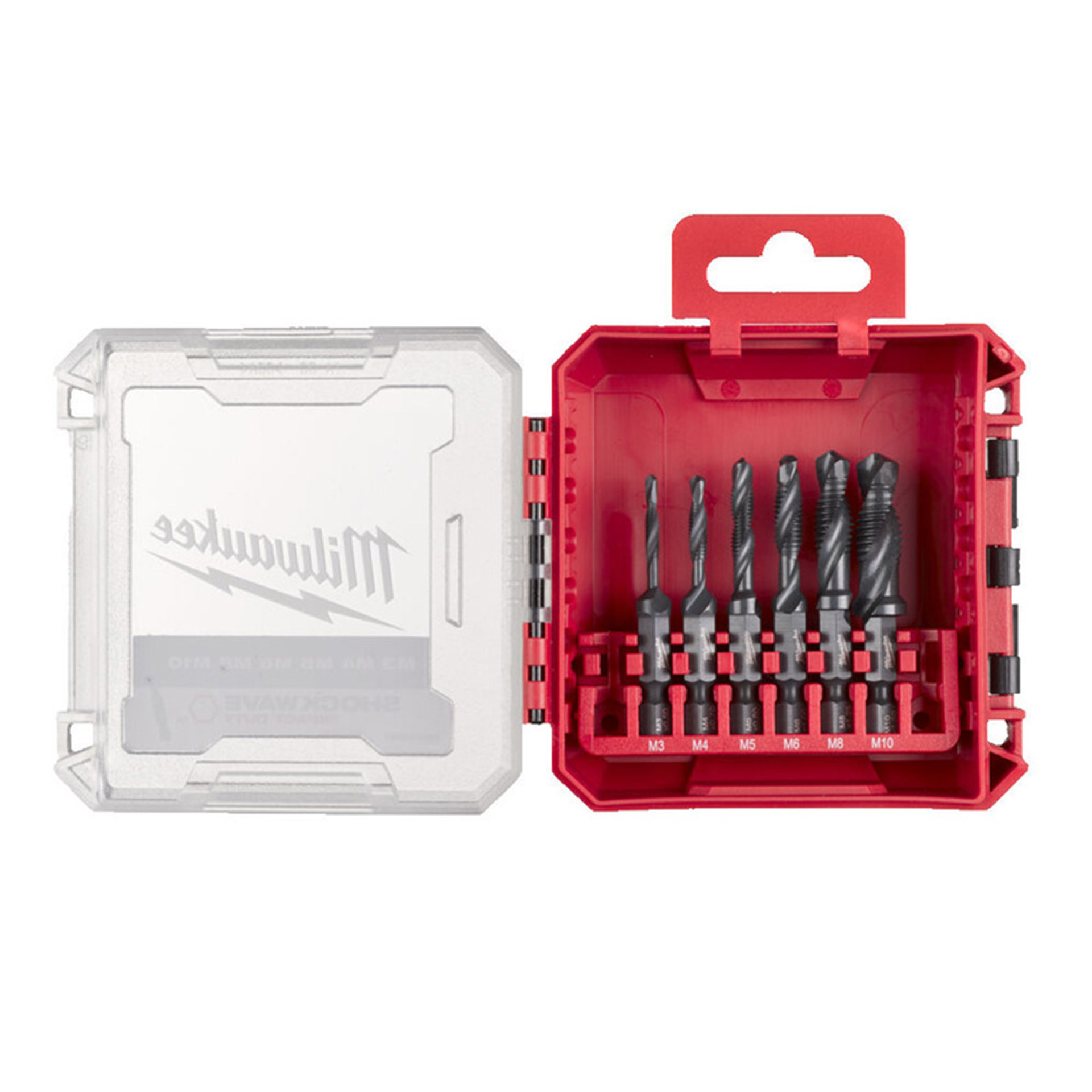 Milwaukee 1/4" Hss-G Combi Drill Tap Set – 6pc
