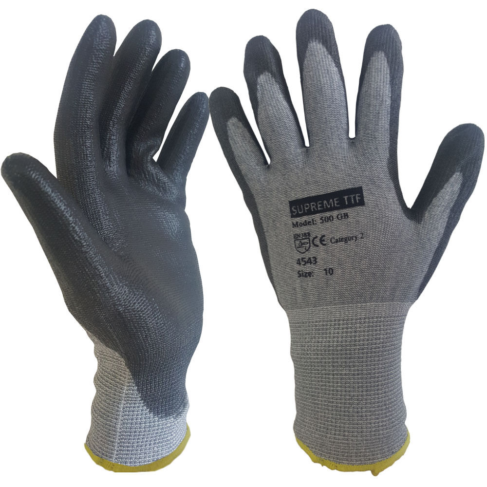 Grey 500 GB Cut Level 5 Protection Gloves – Size XL – Size 10