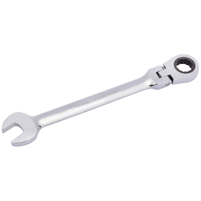 DRAPER 16mm Draper Hi-Torq® Metric Flexible Head Ratcheting Combination Spanner 52018