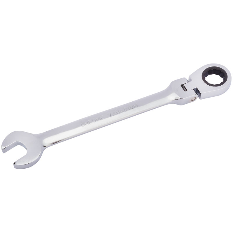 DRAPER 18mm Draper Hi-Torq® Metric Flexible Head Ratcheting Combination Spanner 52020