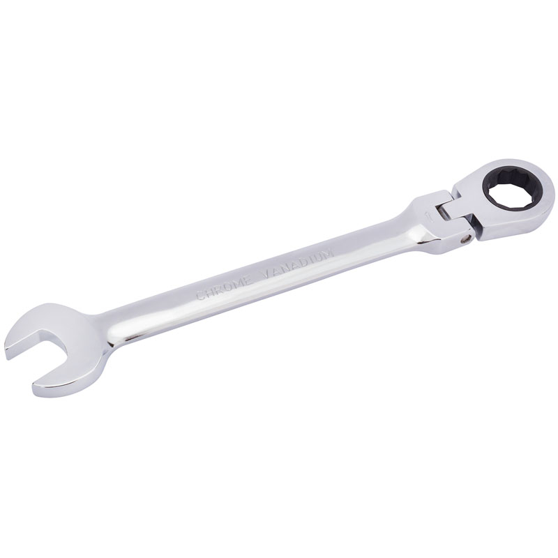 DRAPER 19mm Draper Hi-Torq® Metric Flexible Head Ratcheting Combination Spanner 52021