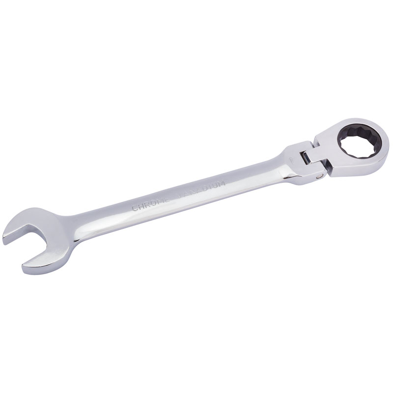 DRAPER 22mm Draper Hi-Torq® Metric Flexible Head Ratcheting Combination Spanner 52024