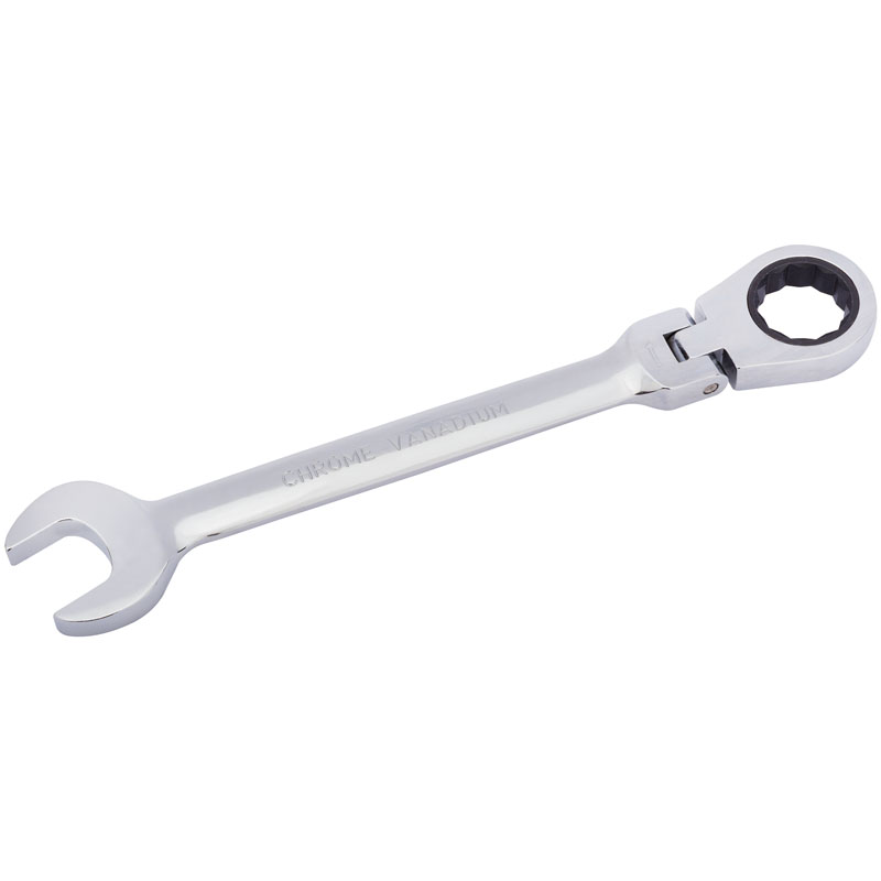 DRAPER 24mm Draper Hi-Torq® Metric Flexible Head Ratcheting Combination Spanner 52025
