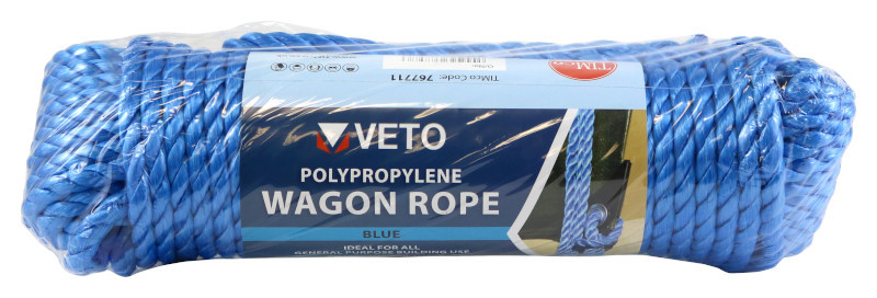 Veto Polypropylene Wagon Rope – 9mm x 27m