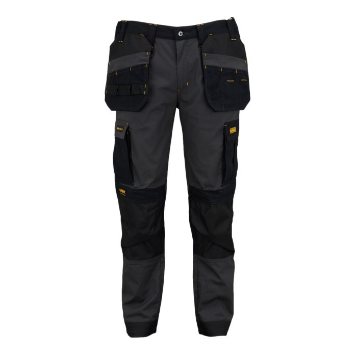 Dewalt Albany Slim Fit Trouser - Grey / Black -  34R