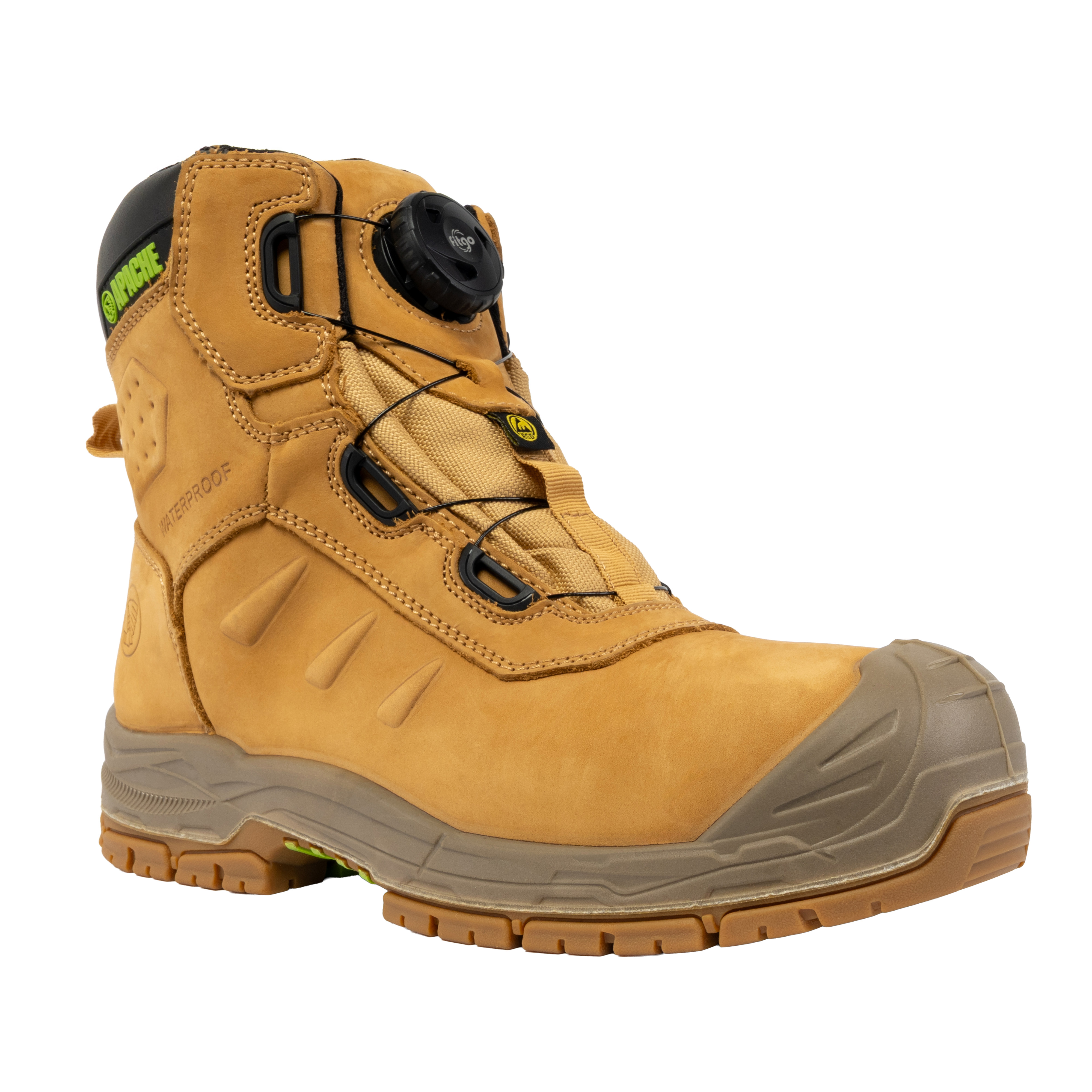 Apache Churchill Waterproof Boot - Wheat - Size 10
