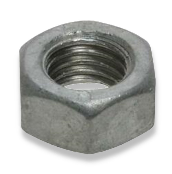 M16 Hexagon Full Nuts Grade 10 Galvanised DIN 934