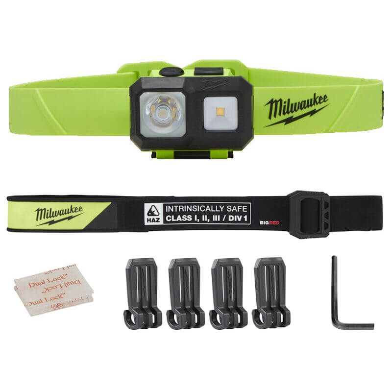 Milwaukee Trueview Led Intrinsically Safe Headlamp - Yellow 310lm