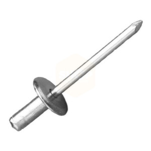 4.8 X 25mm Multigrip Rivets Aluminium - Large Flange Head