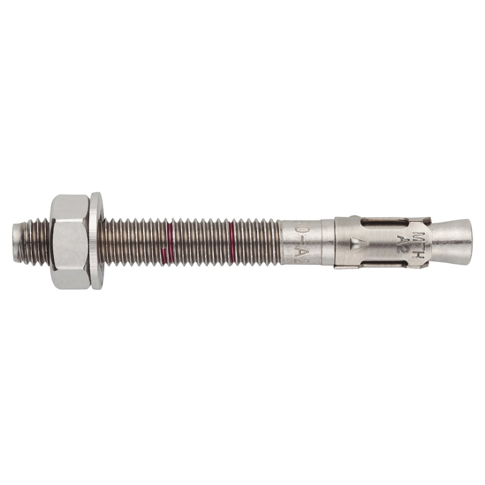 M12 X 100 Through Bolts A2 Stainless Steel (304)