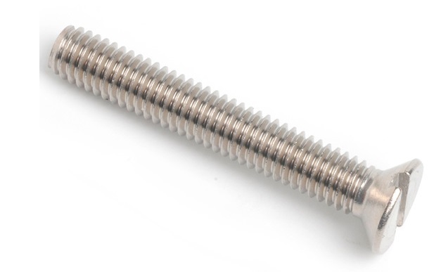 M2  X  10  Slt Csk Machine Screws  A2
Stainless Steel   ( Din  963)