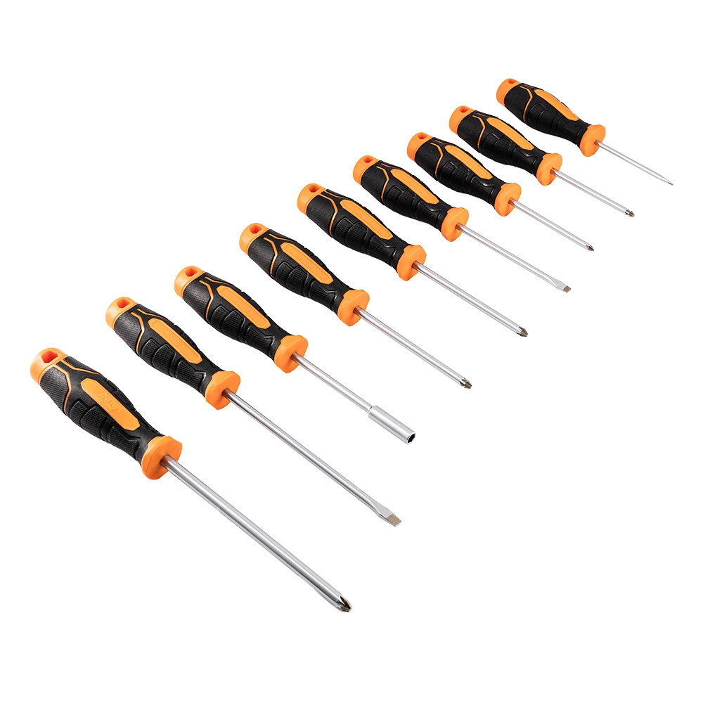Vaunt 9 Piece Heavy-Duty Screwdriver Set