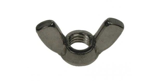 M4   Wing Nuts  Grade 4  Self Colour DIN  315