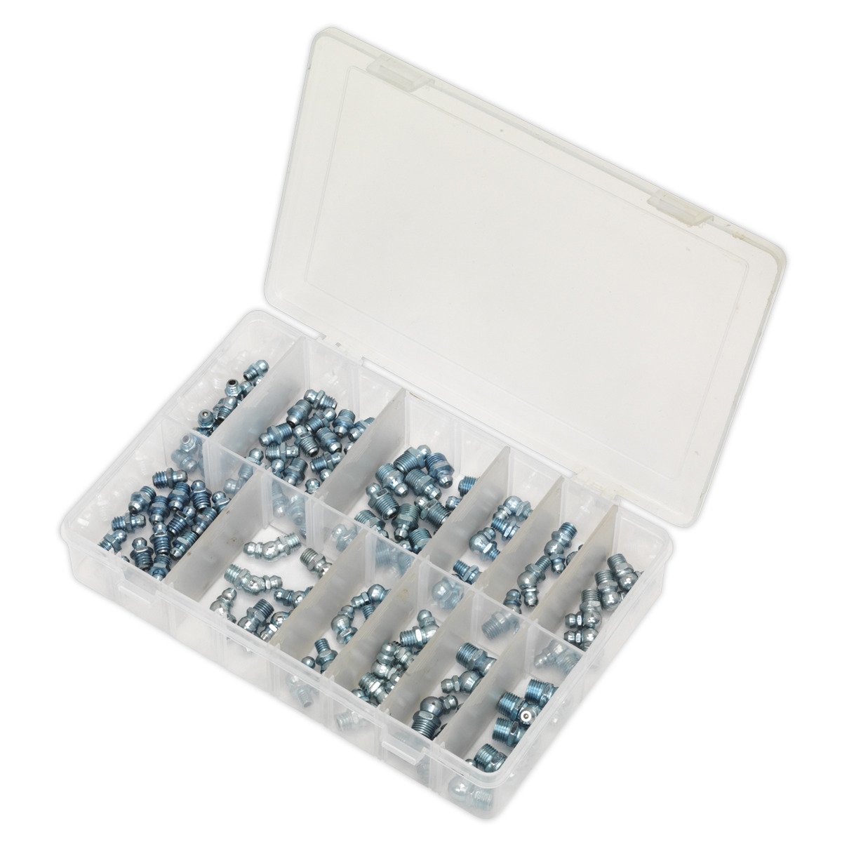 Sealey Grease Nipple Assortment 115pc - Metric