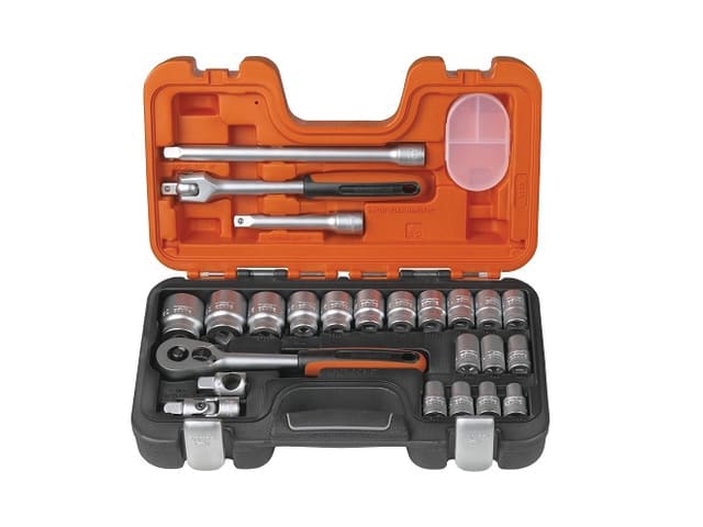 BAHCO 24pcs 1/2" Drive Socket Set - S240