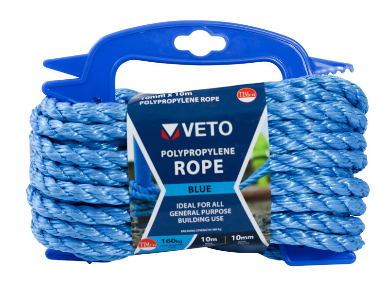 Veto Polypropylene Rope - Winder – 10mm x 10m