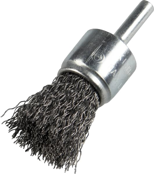 KLINGSPOR 25MM SPNDLE MOUNTED CIRCULAR  STEEL WIRE BRUSH, 50MM
