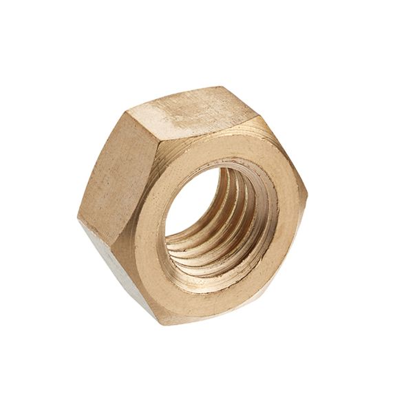 M4 Hex Full Nuts Brass (DIN 934)