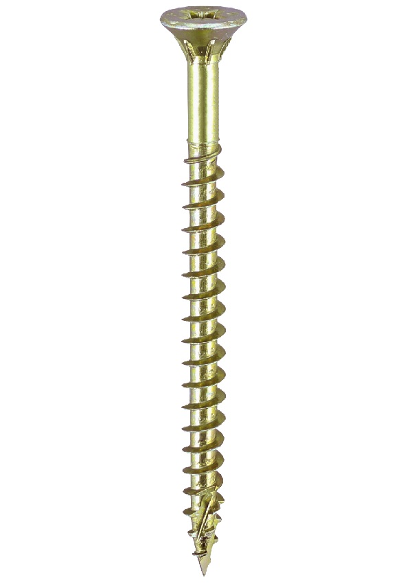TIMco 5.0 x 90mm C2 Multi-Purpose Advanced Screws - PZ - Double Countersunk - Yellow - (Tub of 325)