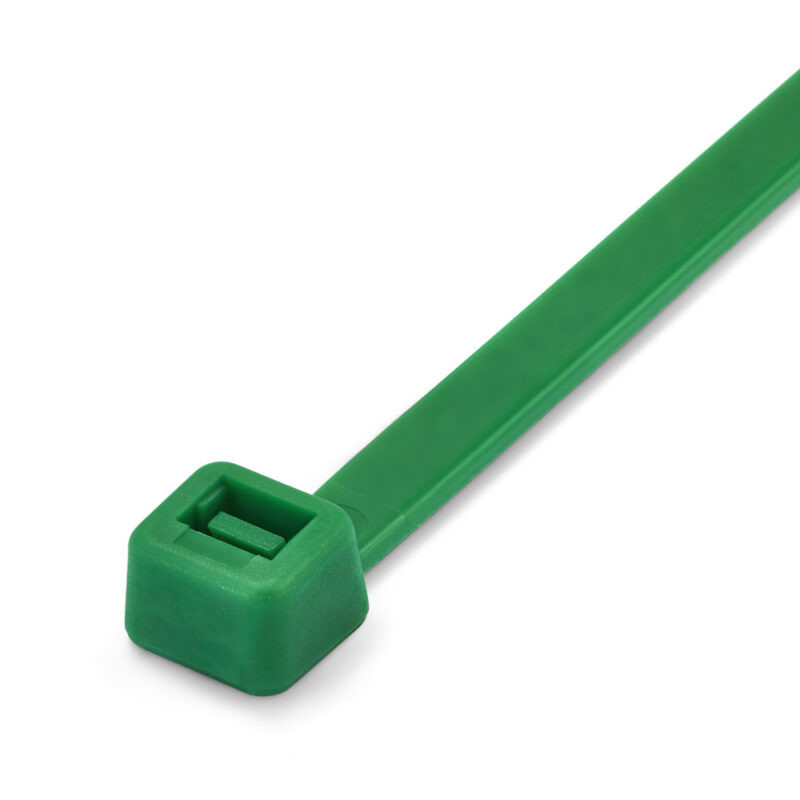 4.8 x 370 Cable Ties Greem( Pack of 100 )