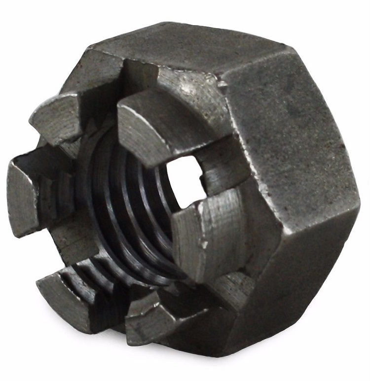 M20  Hexagon  Castle Turret  Nut  Self  Colour DIN 935