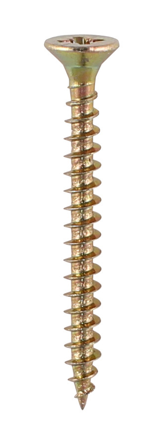TIMco 4.5 x 30mm Pozi Csk Solo Woodscrews YZP (Box of 200)