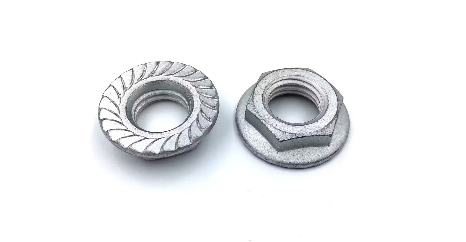 M6  Hexagon  Serrated Flange Nuts  Grade 8  Dacromet  DIN  6923