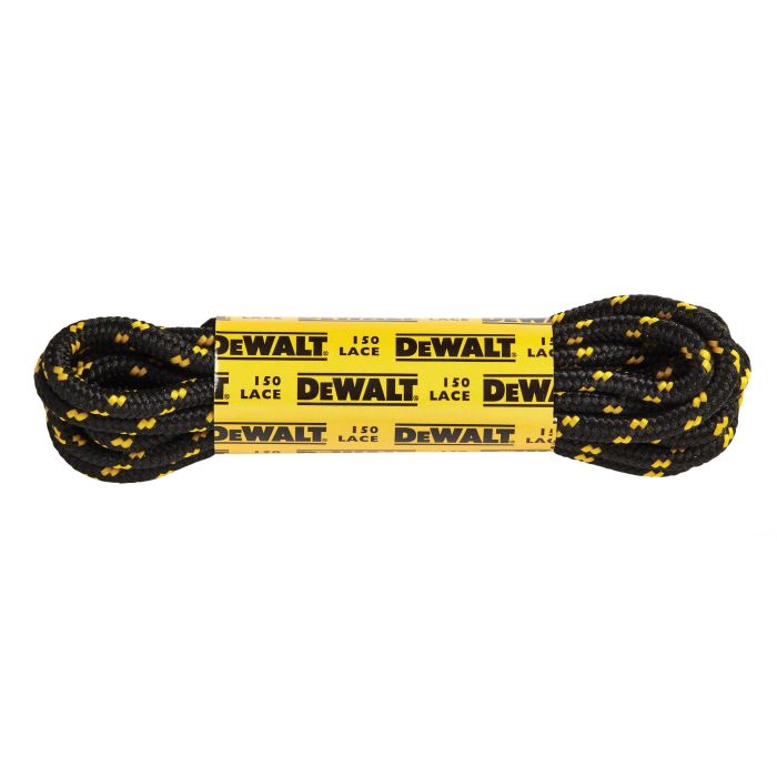 Dewalt Boot Laces - Black/Yellow - 150cm