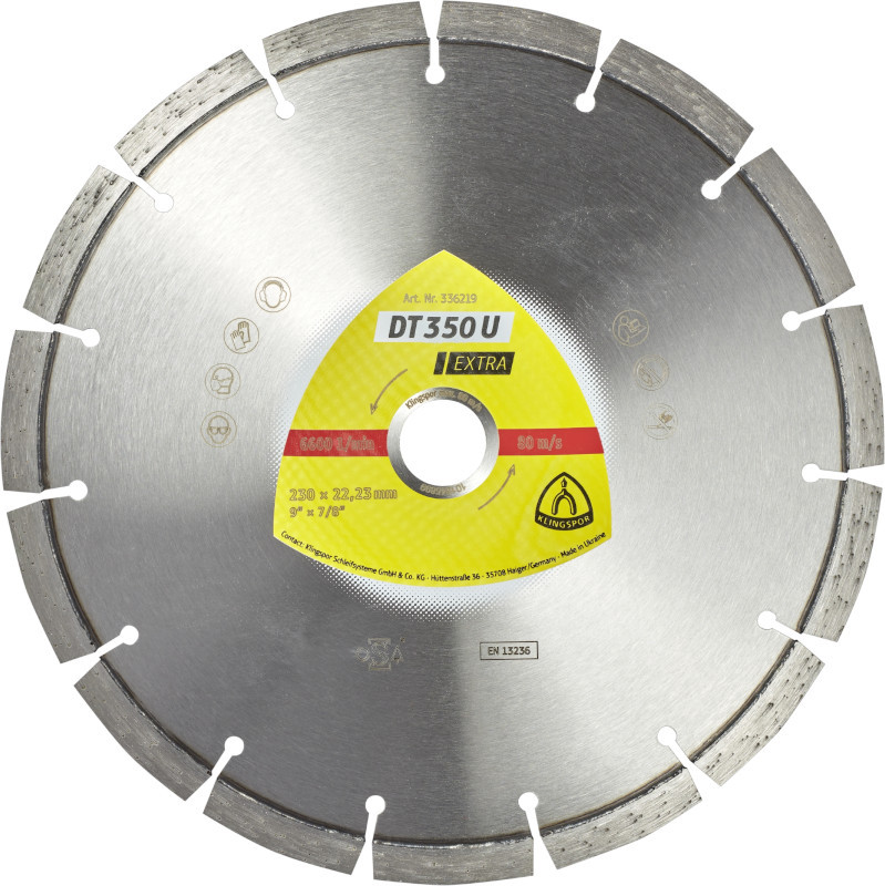 KLINGSPOR 115mm x 2.4mm x  22.23mm DIAMOND CUTTING BLADE